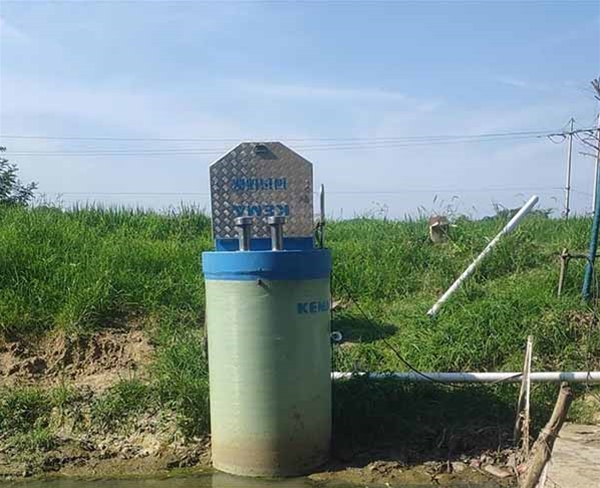 桐城市菜子湖流域水环境保护与生态修复-一体化智能截流井设备 (1)