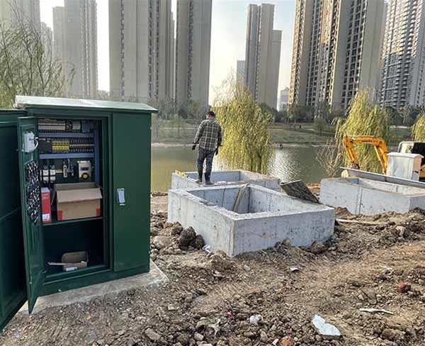 南京市浦口区雨污分流整治工程 -智能截流井设备(1)