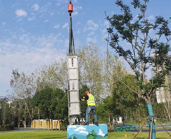 合肥中央生态公园园博园雨水调蓄池工程-水力门式冲洗系统 (1)